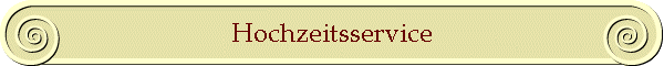 Hochzeitsservice